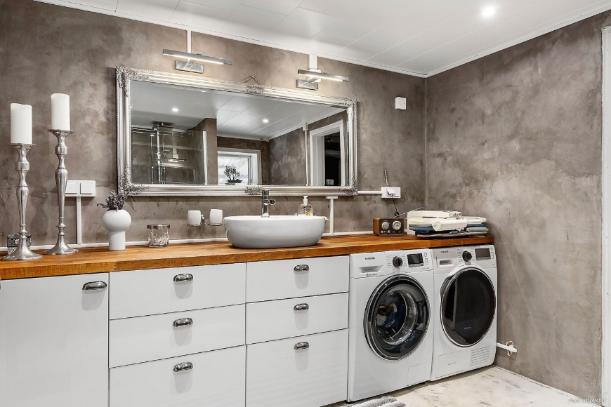 Torktumlare och tvättmaskin