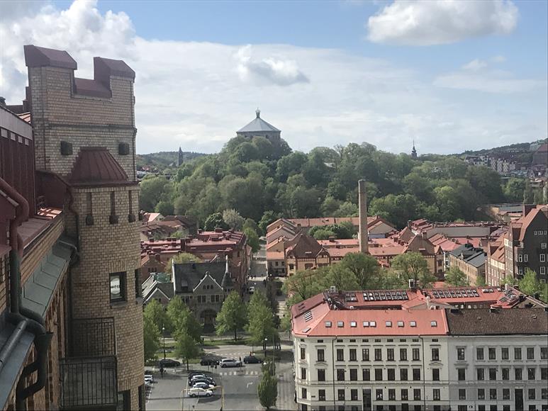 Vy mot Haga och Skansen Kronan
View at the old part of Gothenburg , Haga and Skansen Kronan