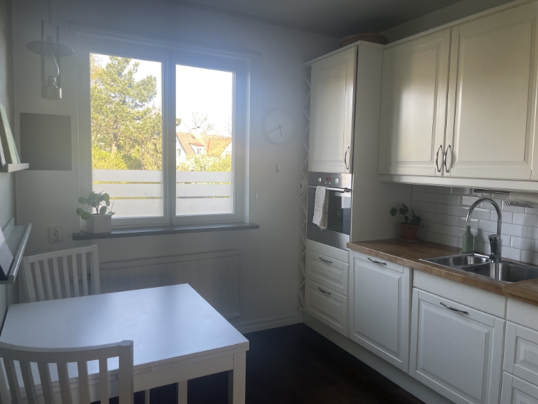 I köket finns inget husgeråd