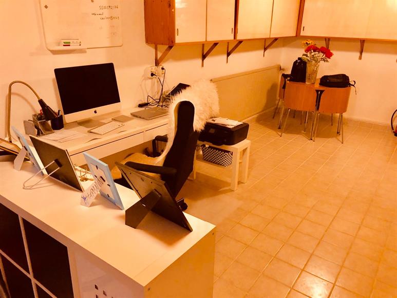 Large Bedroom 5, along with small kitchen - can also be used as studio - lower floor. It also has a separate entrance from directly from outside so can be used as guest room or studio