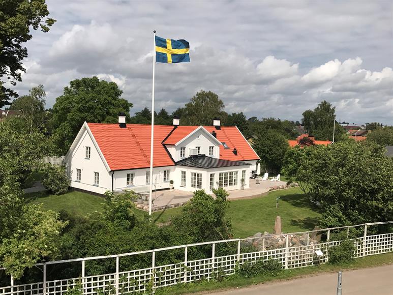 Stenshögsgård mitt i Hjärup