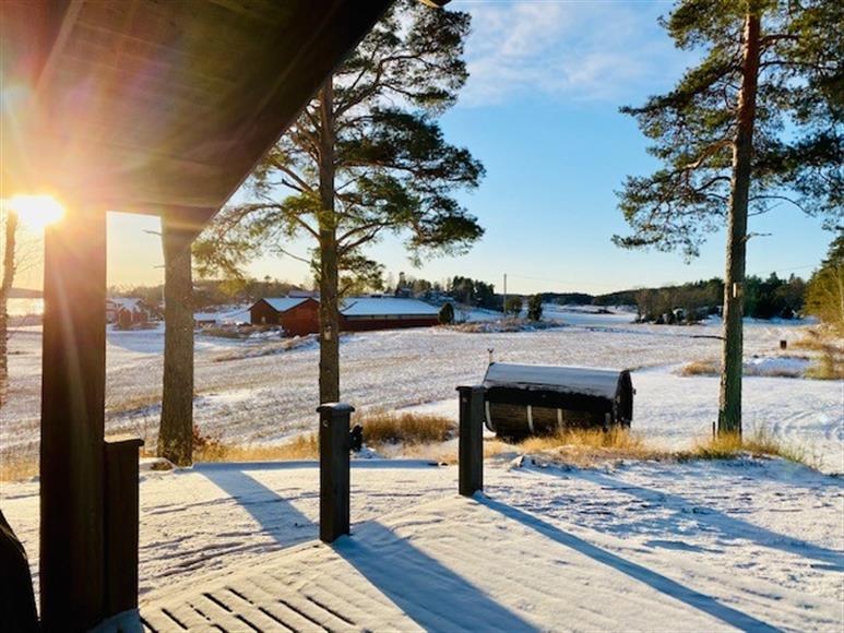 Vy vintertid.